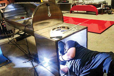 Cajun Custom Cookers - welding