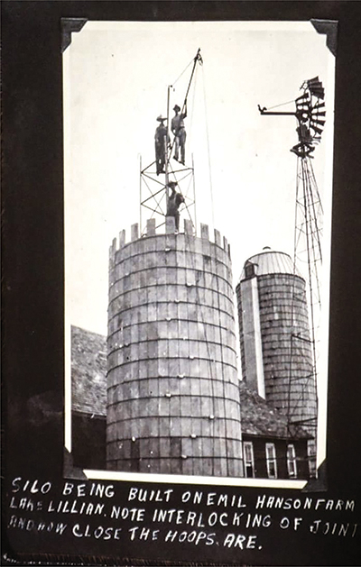 Hanson Silo archive photo