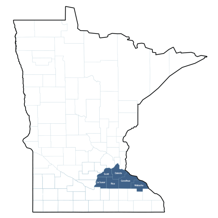 Southeast Minnesota is served by Marty Olson, Enterprise Minnesota.
