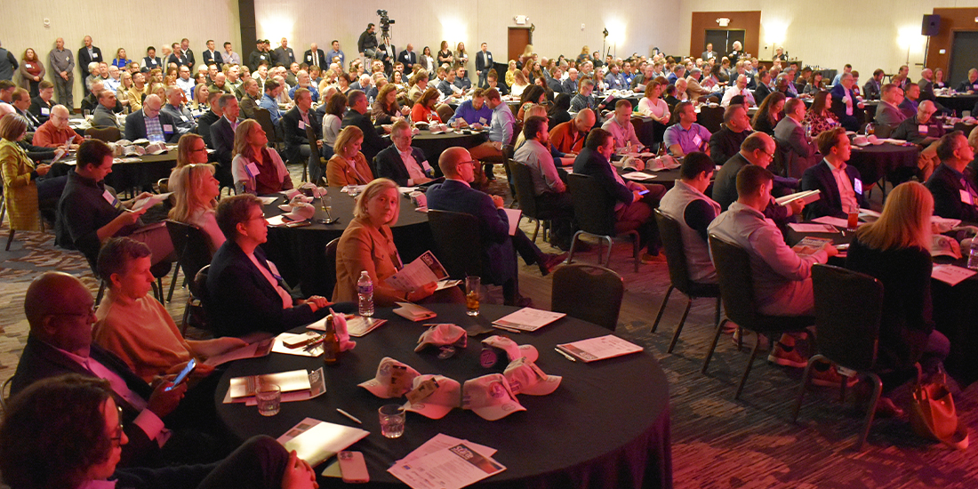 SOM 2025 - Full house crowd of manufacturing enthusiasts