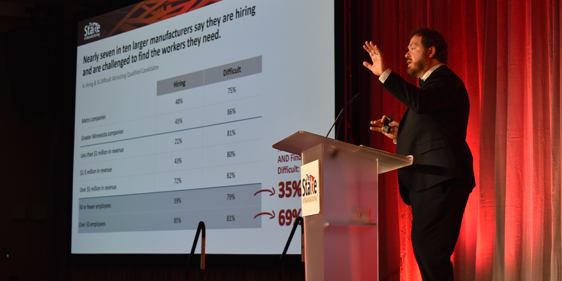 SOM 2025 - Rob Autry presenting survey findings