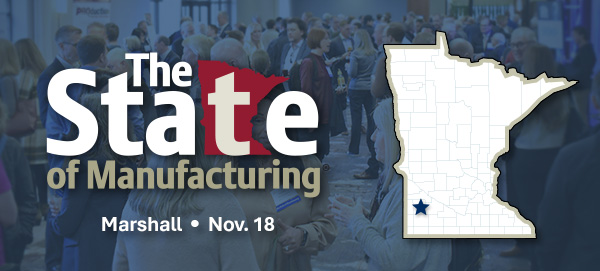 Marshall MN regional State of Manufacturing event on November 18, 2026
