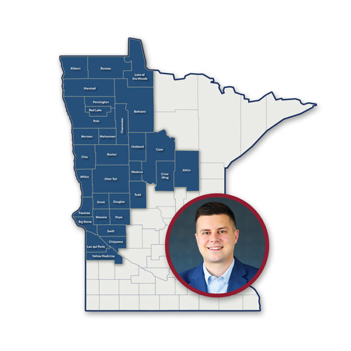 Andrew Busta Minnesota manufacturing advisor coverage area